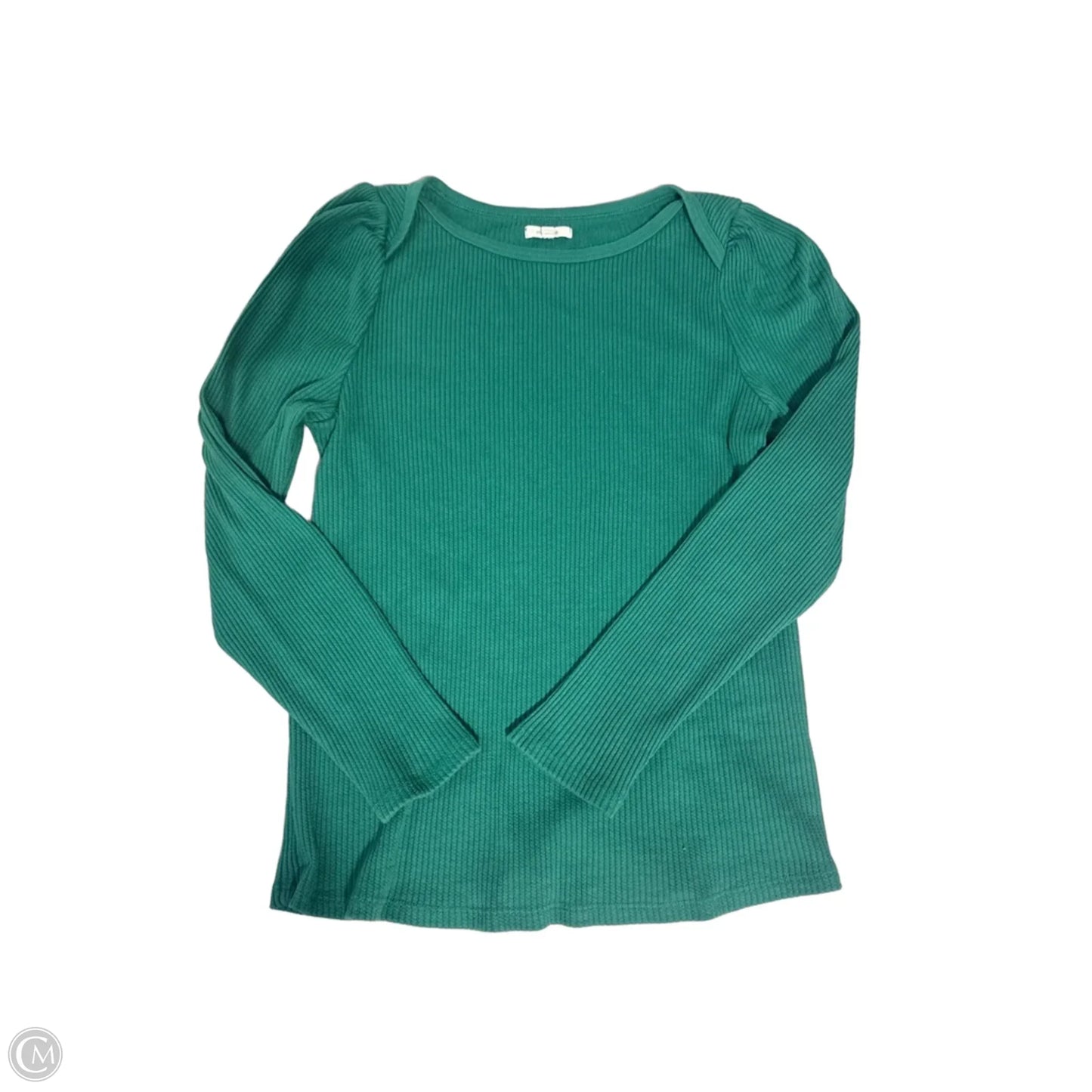 Top Long Sleeve By Maurices In Green, Size: L
