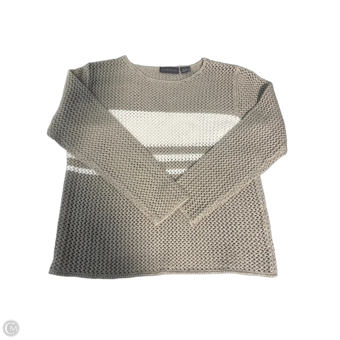 Sweater By Relativity In Beige, Size: S