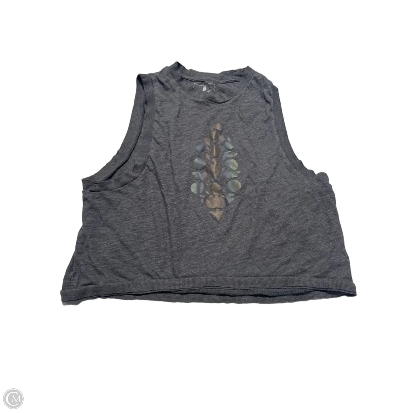 Tank Top By Free People In Grey, Size: S