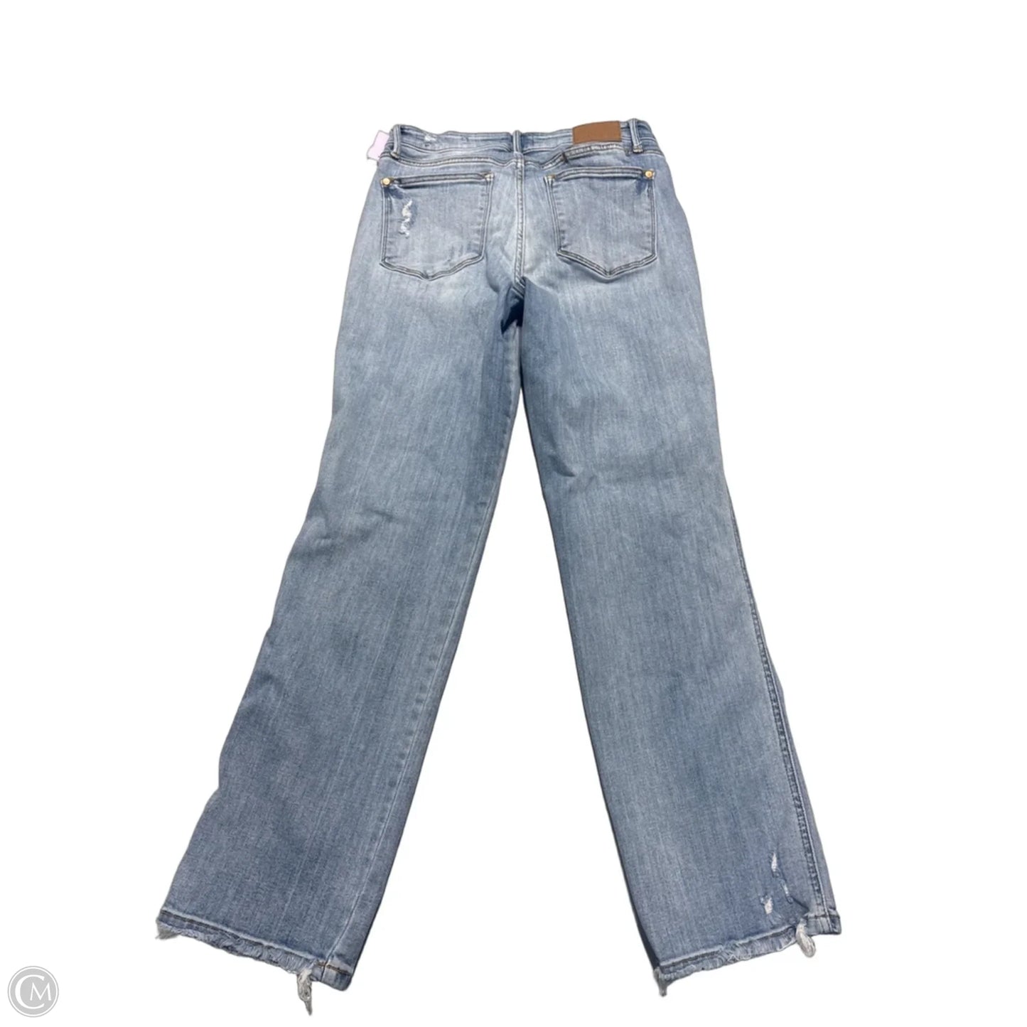 Jeans Straight By Judy Blue In Blue, Size: 12