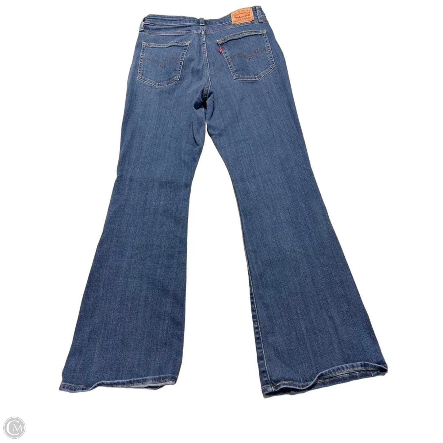Jeans Flared By Levis In Blue, Size: 12