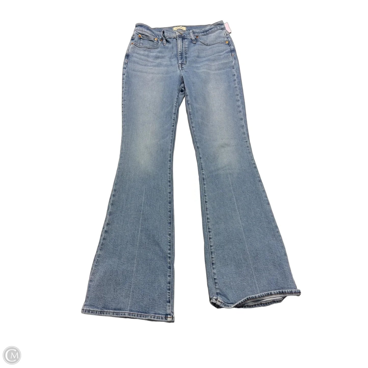 Jeans Flared By Madewell In Blue, Size: 12