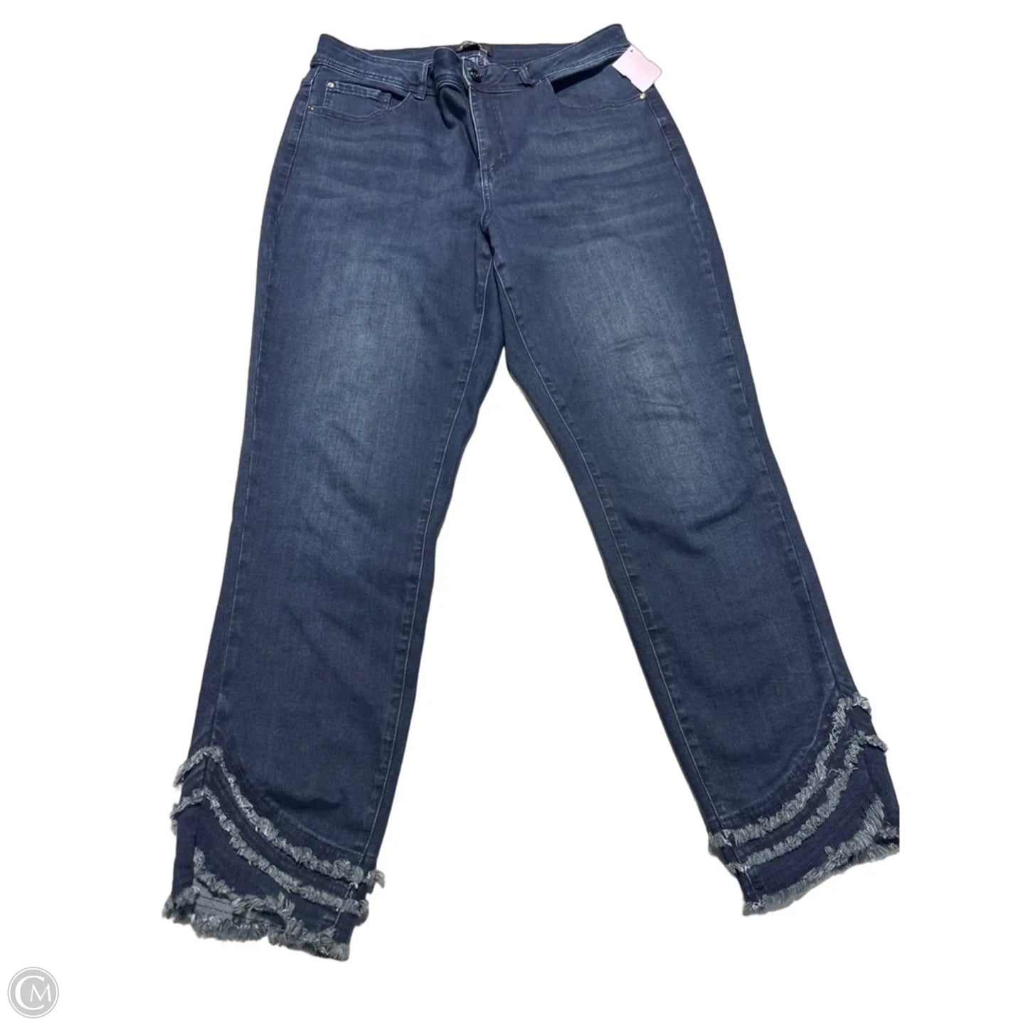 Jeans Wide Leg By Charlie B In Blue, Size: 14