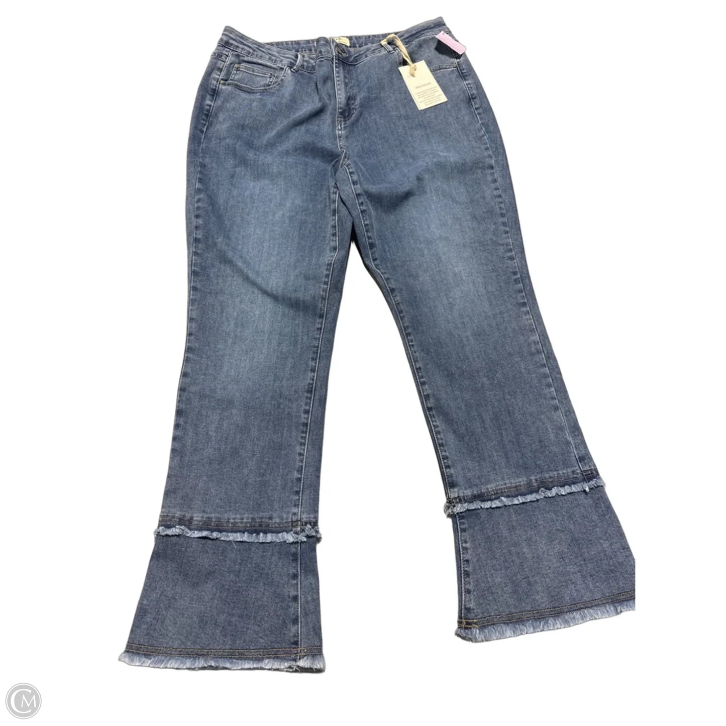 Jeans Straight By Kancan In Blue, Size: 16