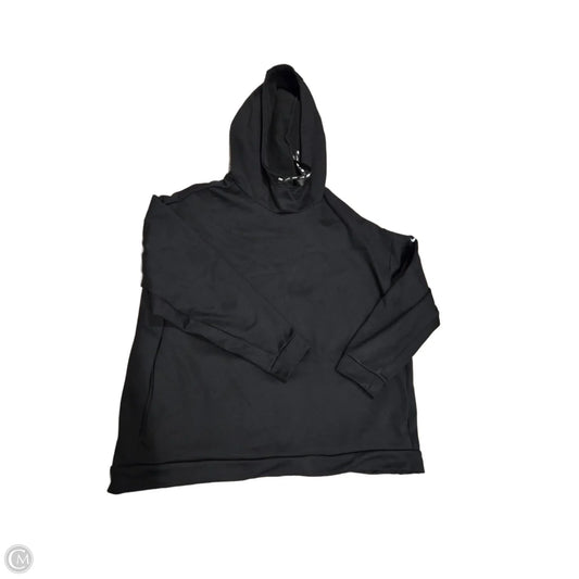 Sweatshirt Hoodie By Nike In Black, Size: Xxl