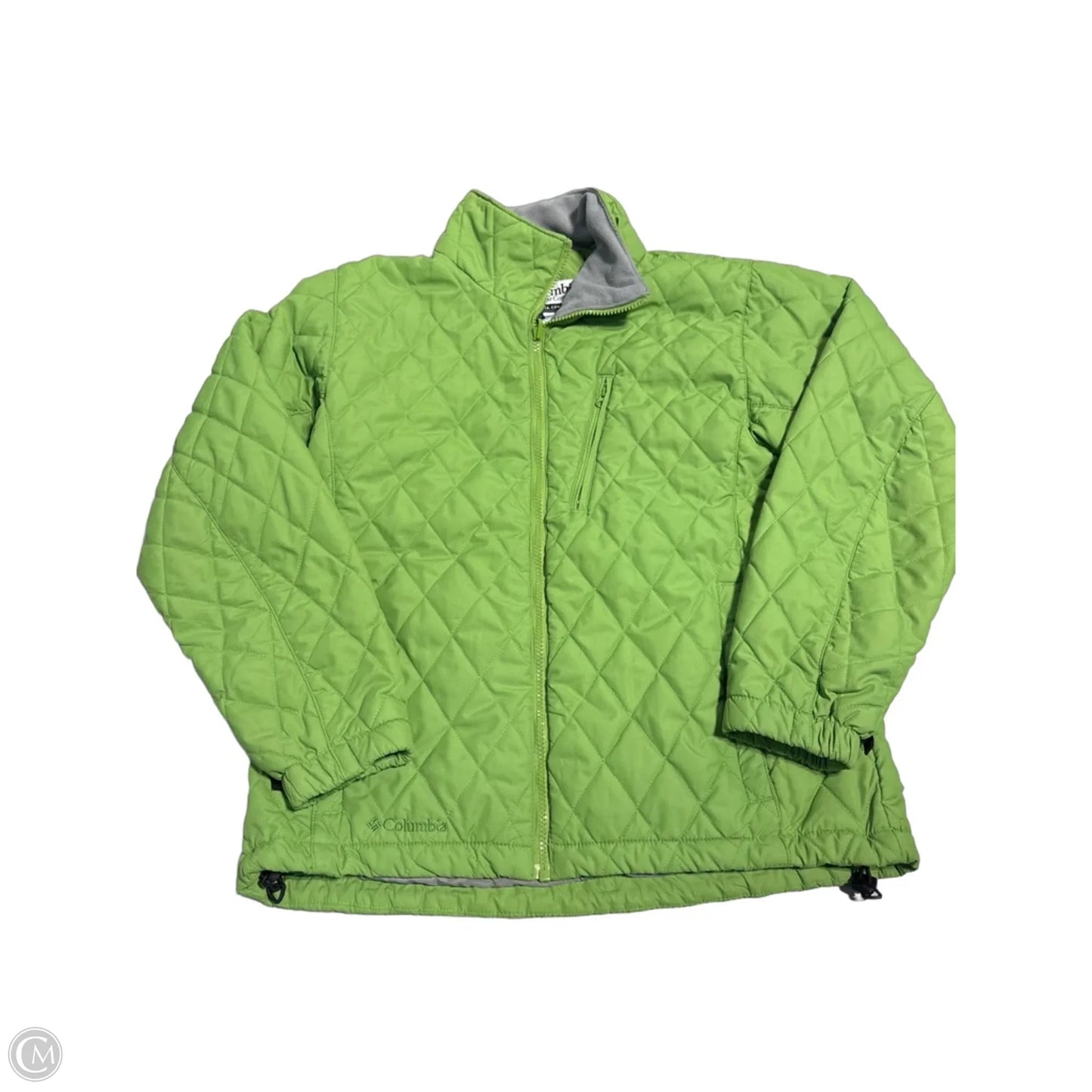 Coat Puffer & Quilted By Columbia In Green, Size: M