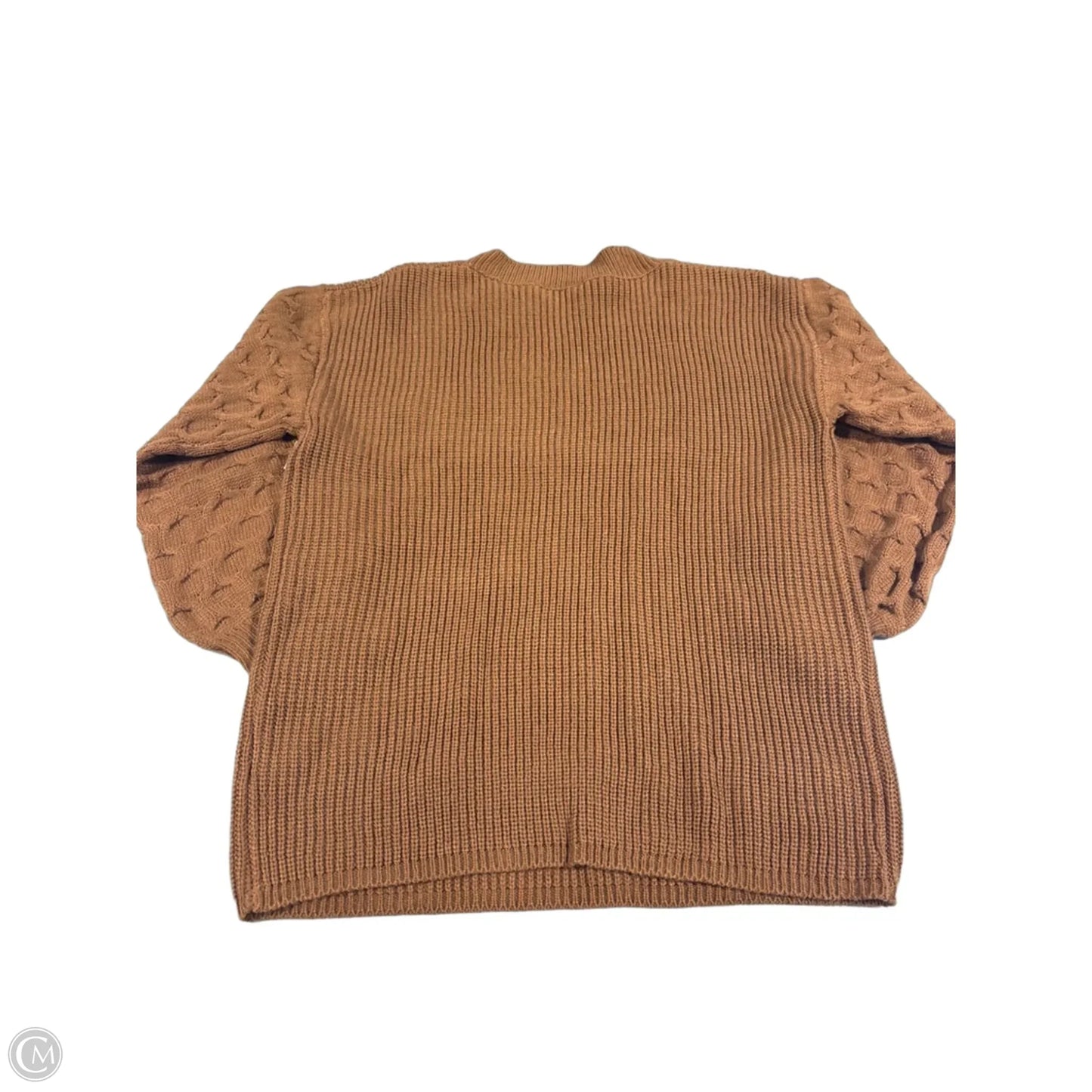 Sweater By Prettygarden In Brown, Size: L