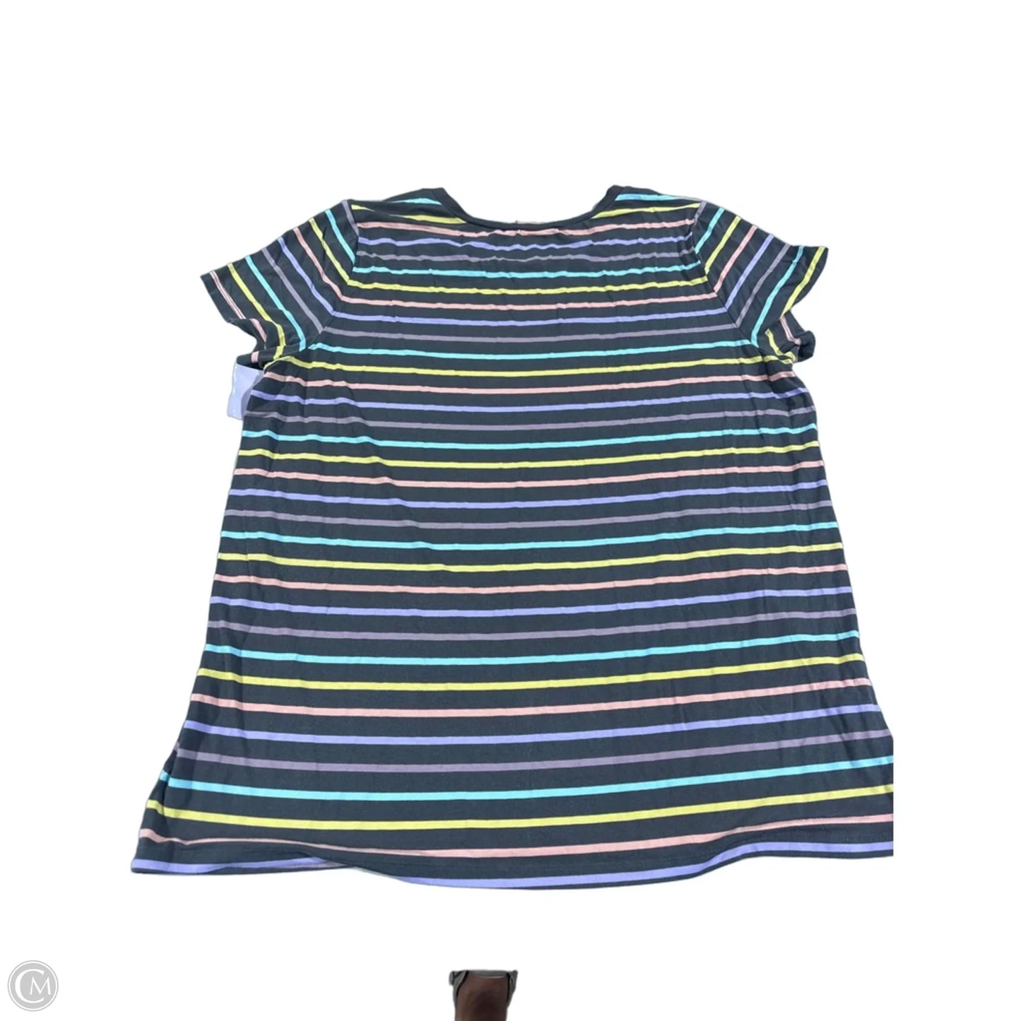 Top Short Sleeve By Torrid In Striped Pattern, Size: 2x