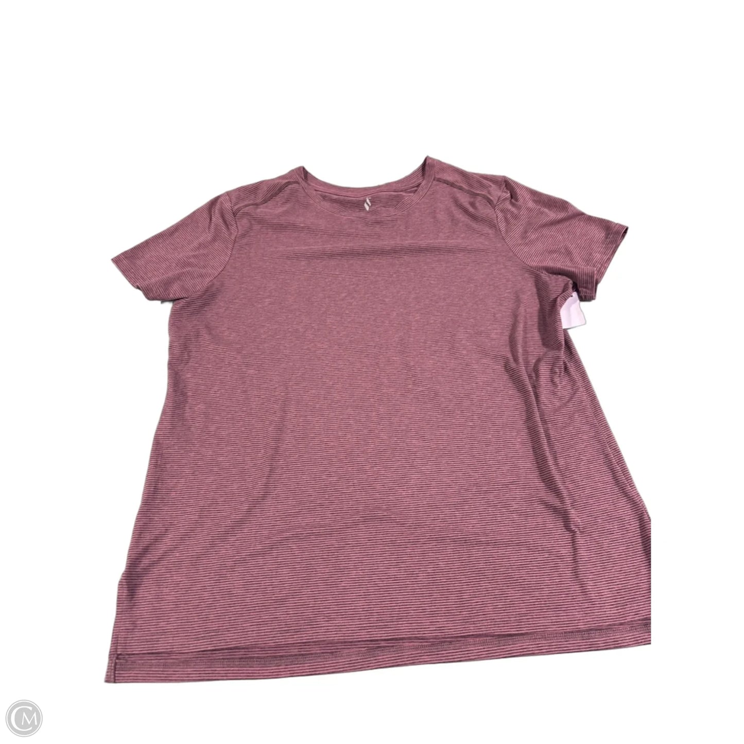 Top Short Sleeve By Skechers In Red, Size: Xl