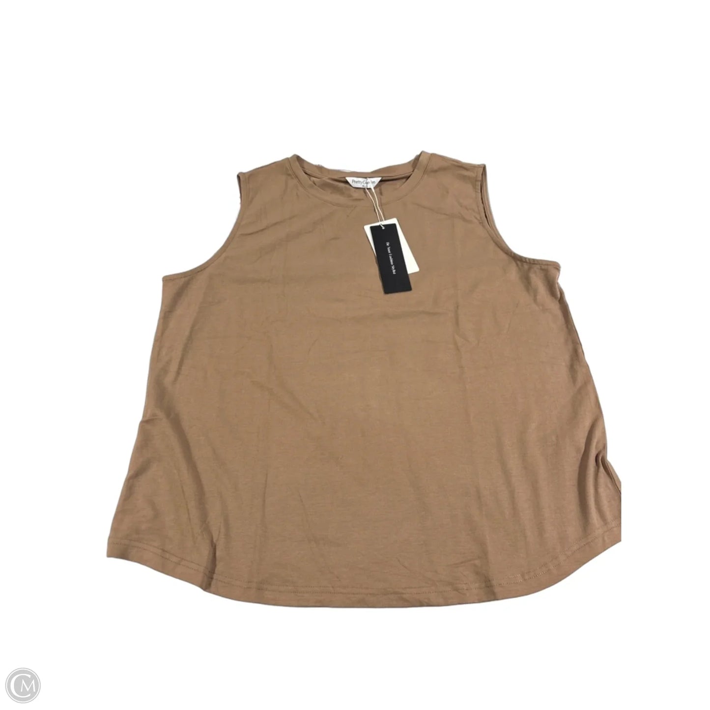 Tank Top By Prettygarden In Black, Size: Xl