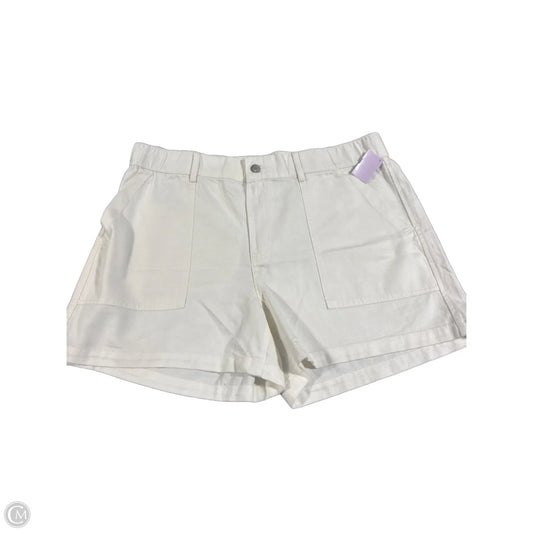Shorts By Gap In White, Size: 16