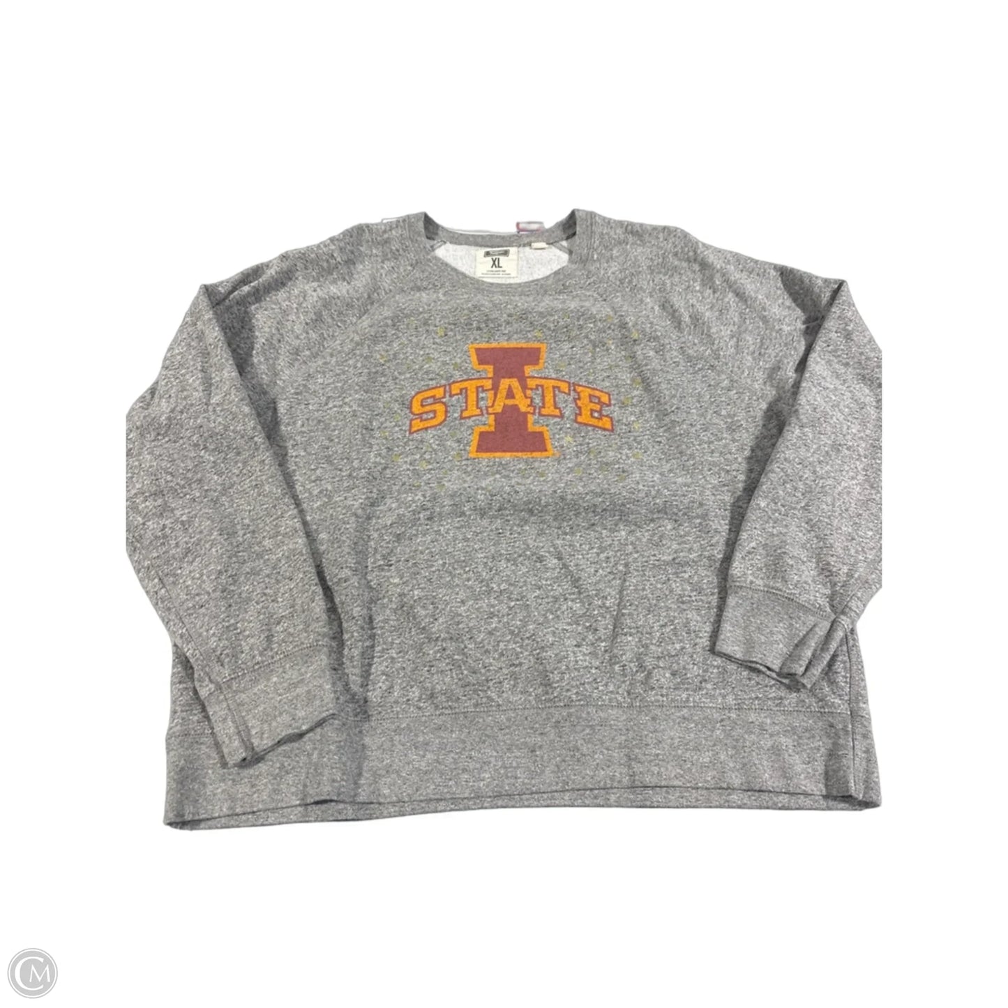 Sweatshirt Crewneck By Cmc In Grey, Size: Xl