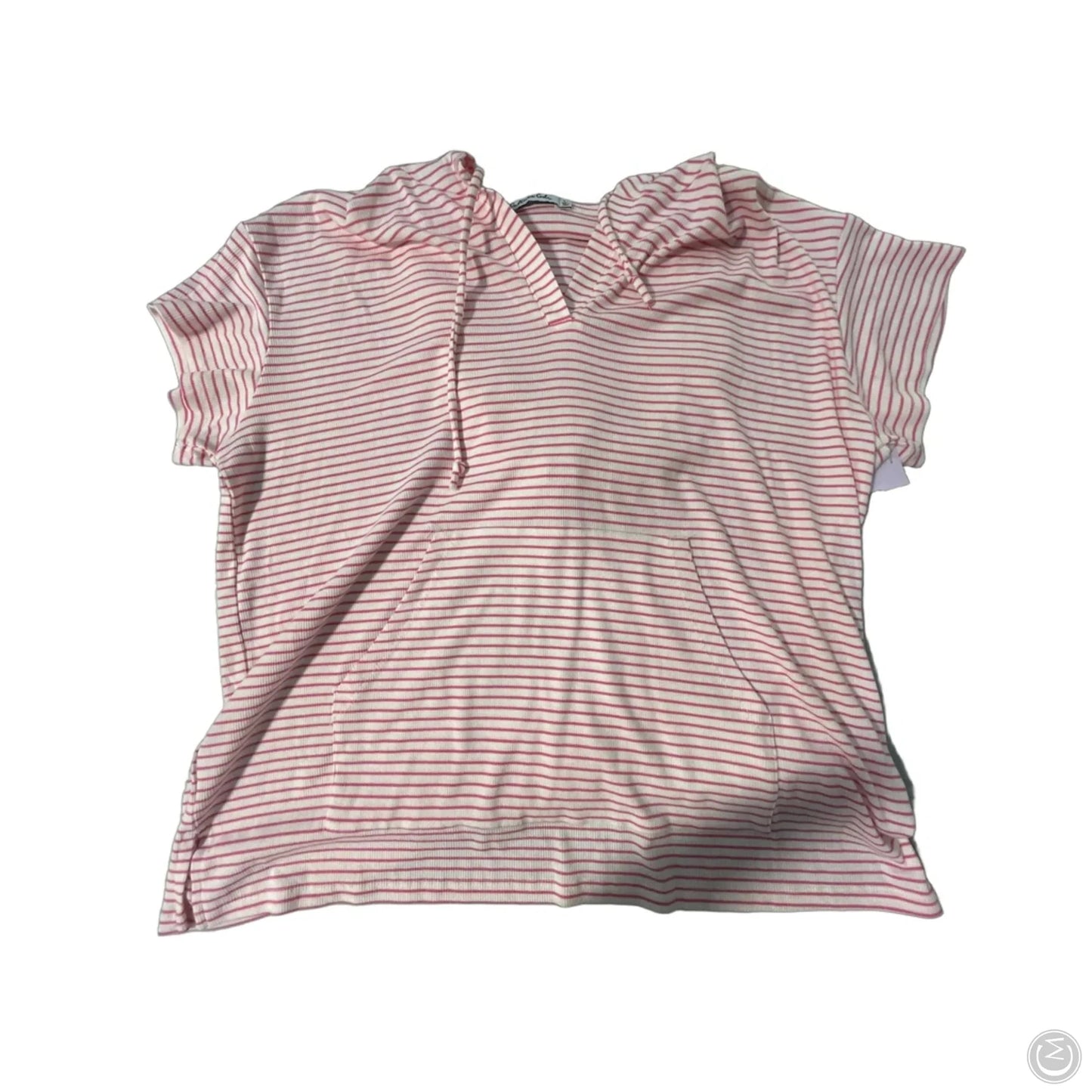 Top Short Sleeve By Culture Code In Pink, Size: L