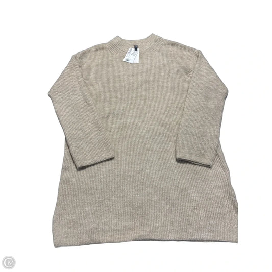 Dress Sweater By Divided In Beige, Size: S