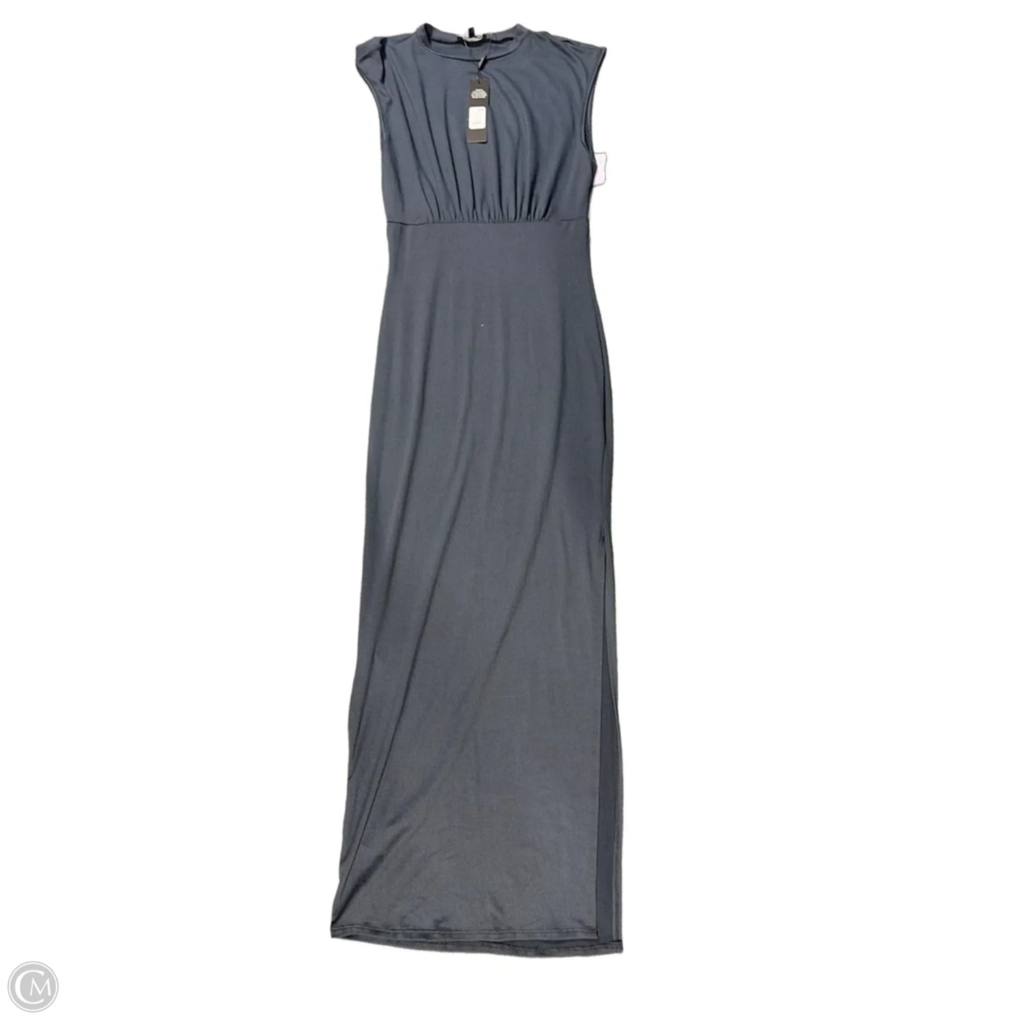 Dress Casual Maxi By Fashion Nova In Grey, Size: S