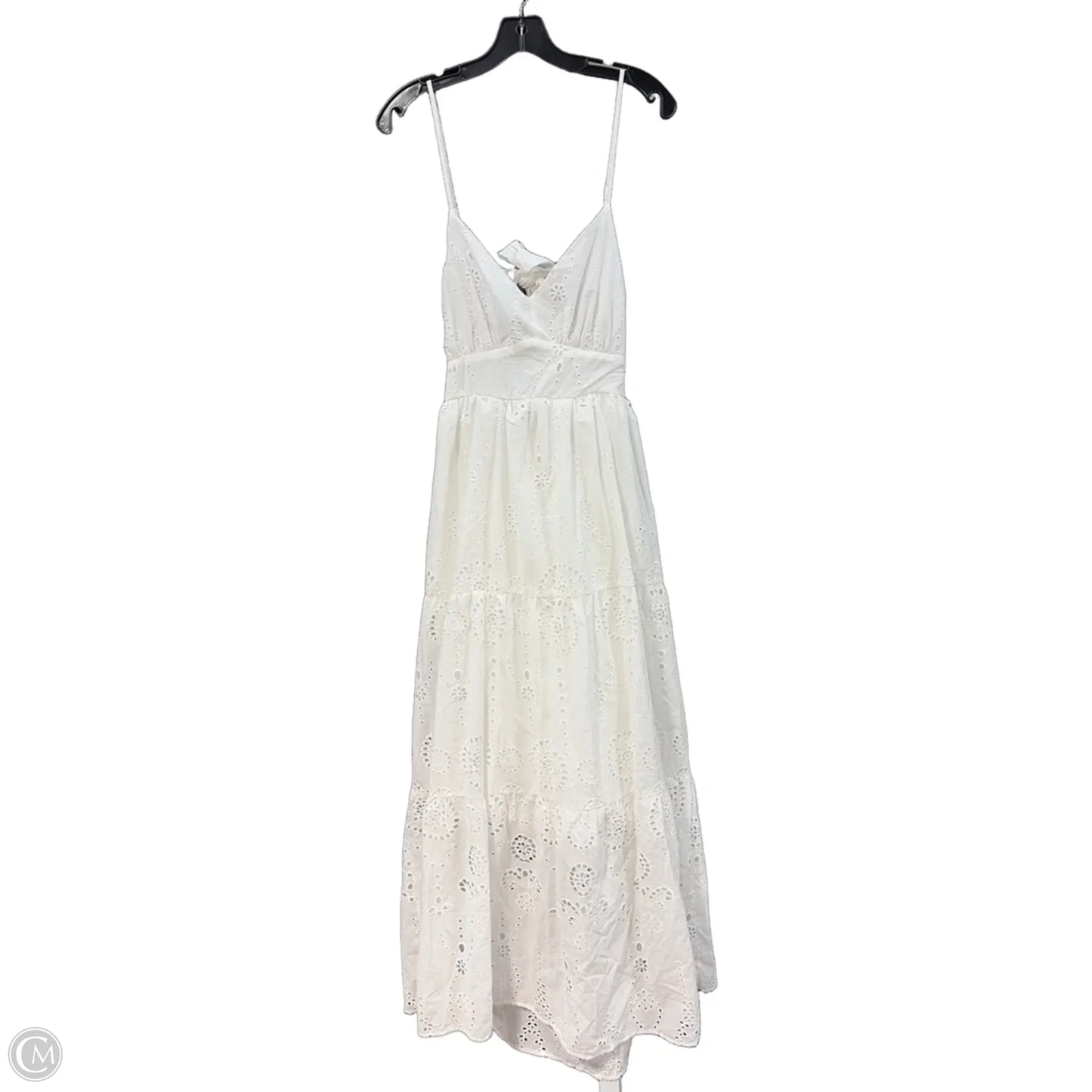 Dress Casual Maxi By Haute Monde In White, Size: S