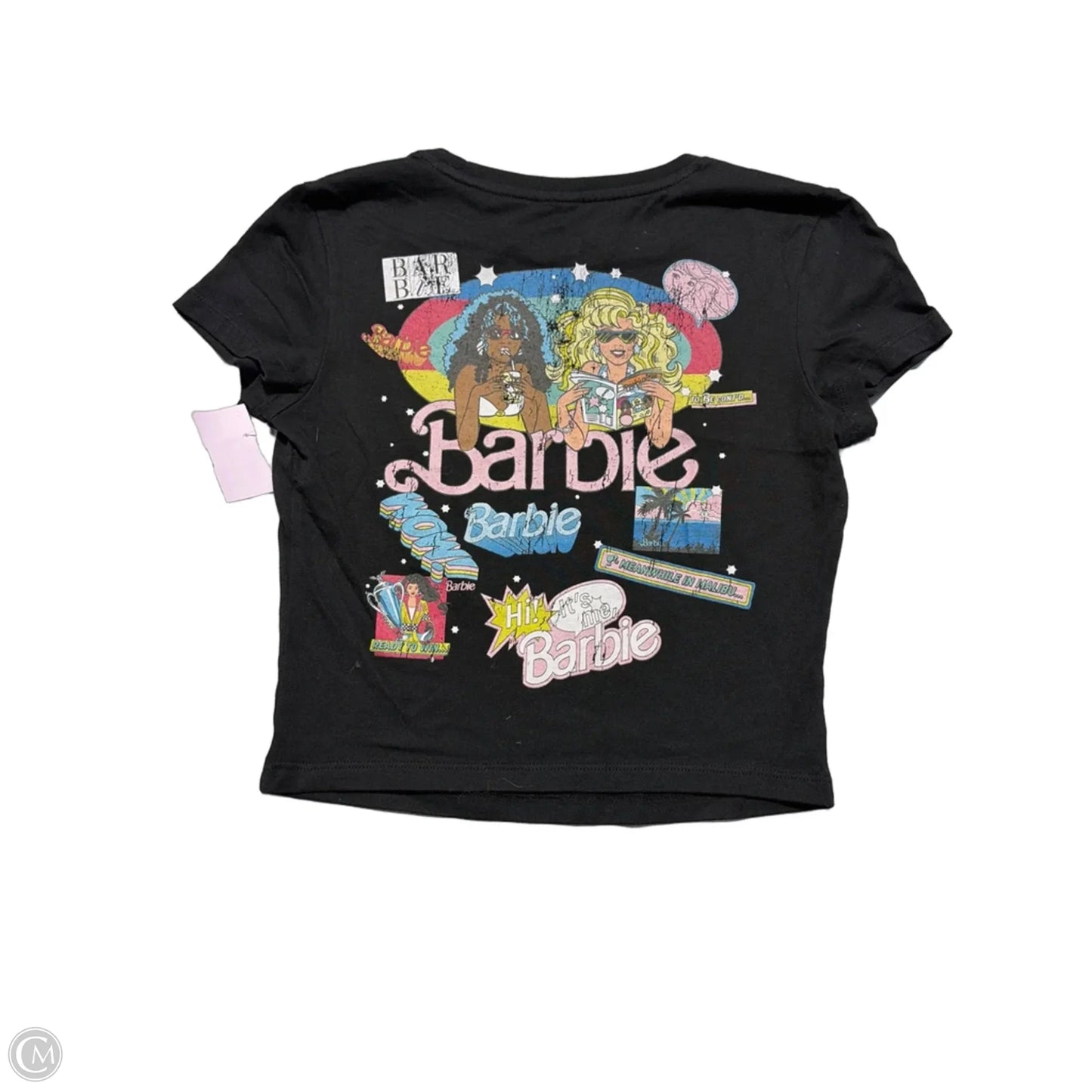 Top Short Sleeve Basic By Cmc In Black, Size: S