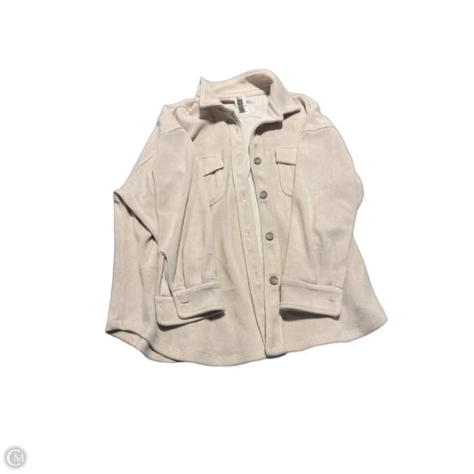 Top Long Sleeve By Yelete In Beige, Size: M