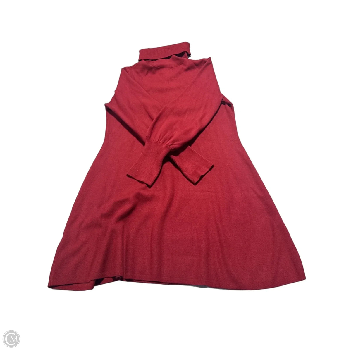 Dress Sweater By Tahari In Red, Size: Xl
