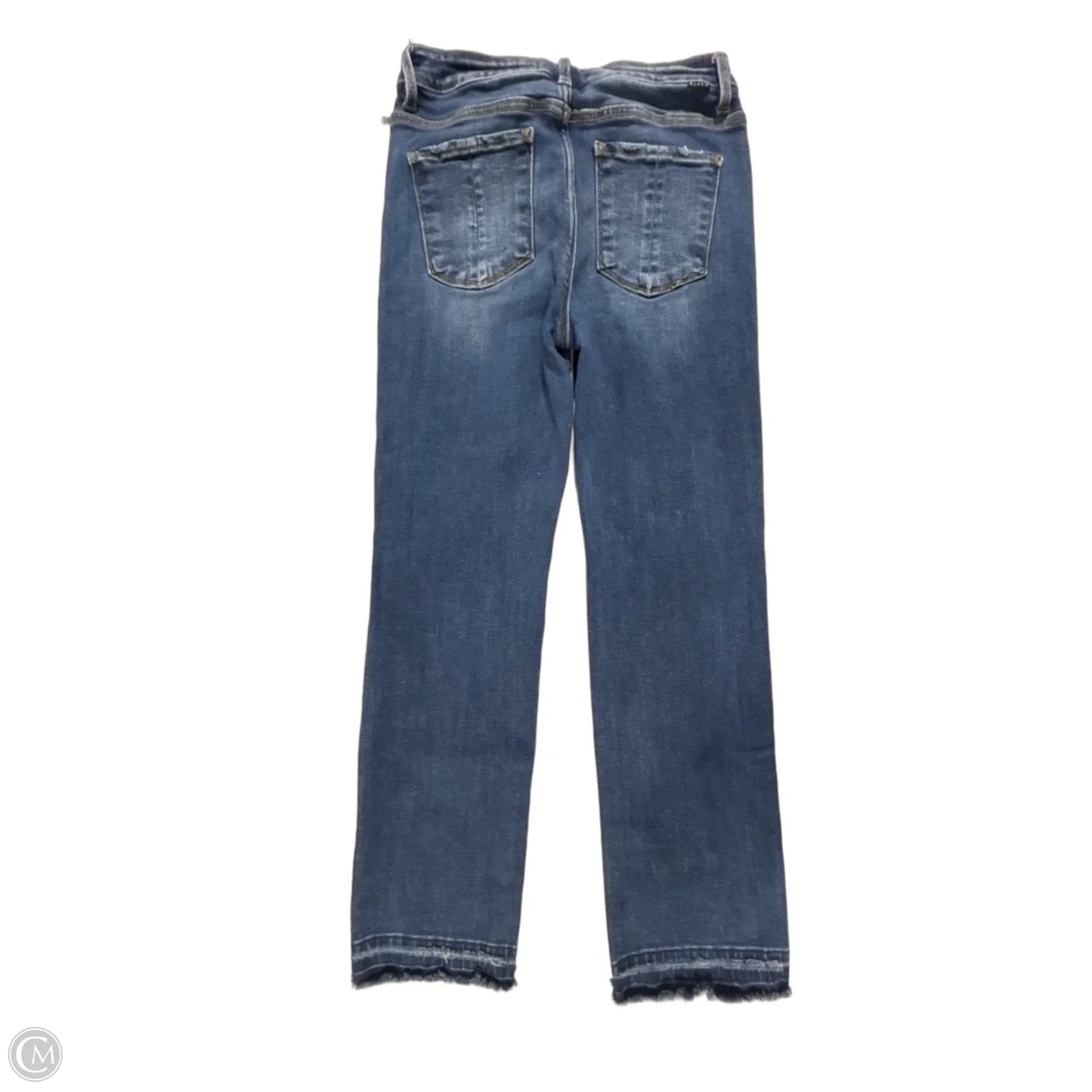 Jeans Straight By Risen In Blue, Size: 12