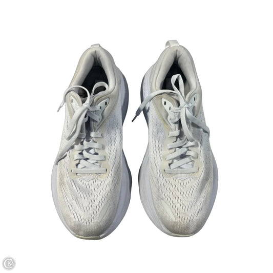 Shoes Athletic By Hoka In White, Size: 7.5