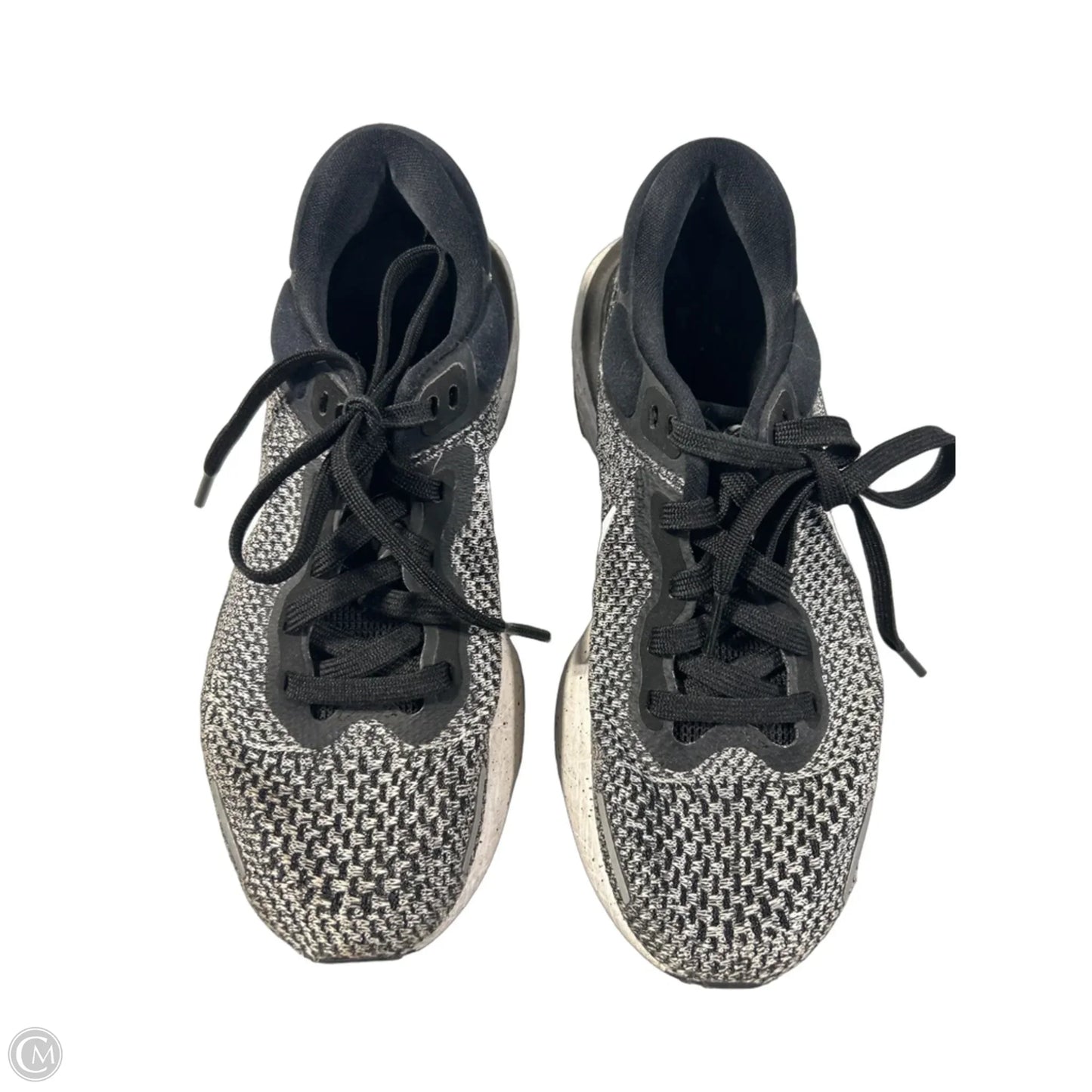 Shoes Athletic By Nike In Black & Grey, Size: 8