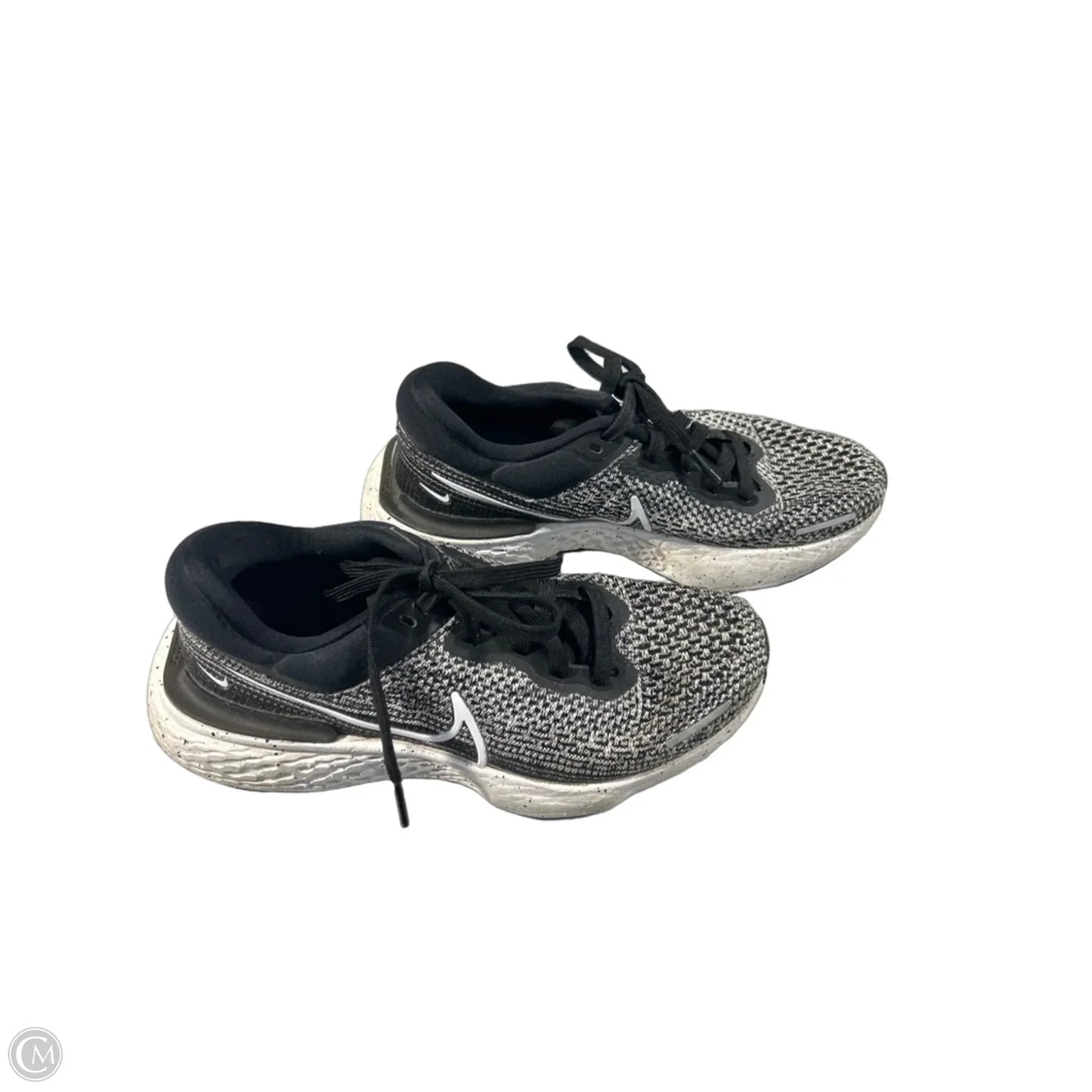 Shoes Athletic By Nike In Black & Grey, Size: 8