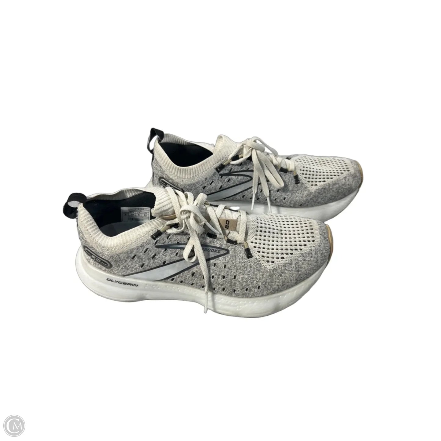 Shoes Athletic By Brooks In Grey, Size: 8