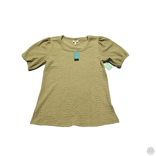 Top Short Sleeve By Maurices In Green, Size: S