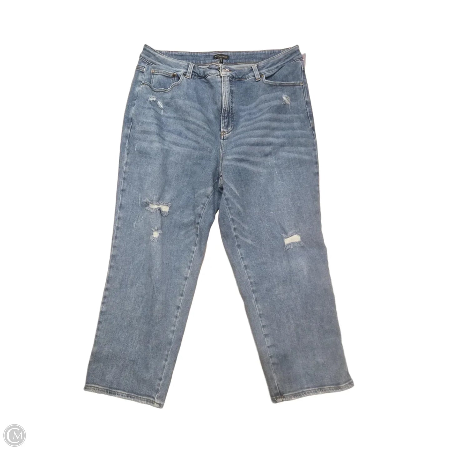 Jeans Straight By Universal Standard In Blue, Size: 18