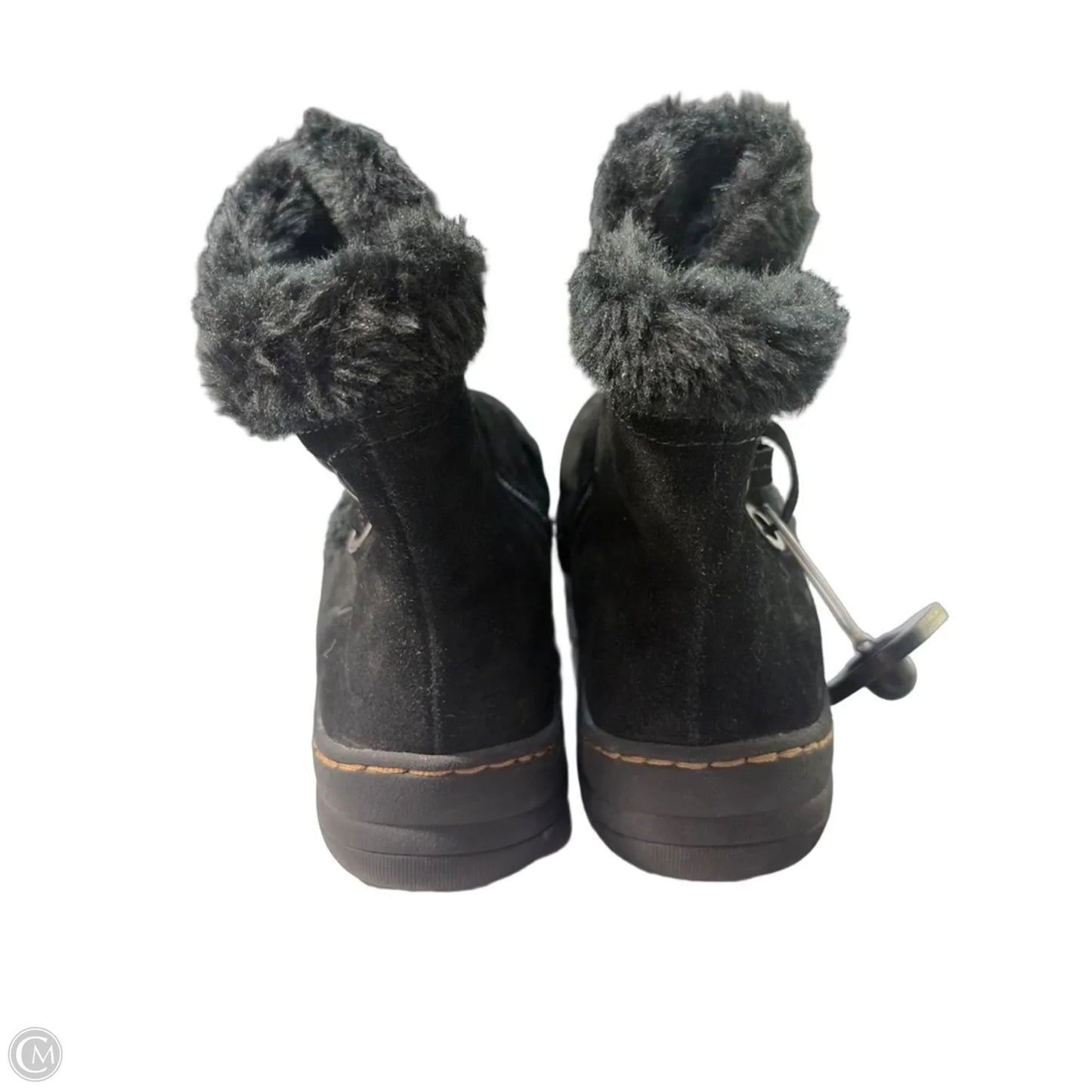 Boots Ankle Flats By Bare Traps In Black, Size: 9