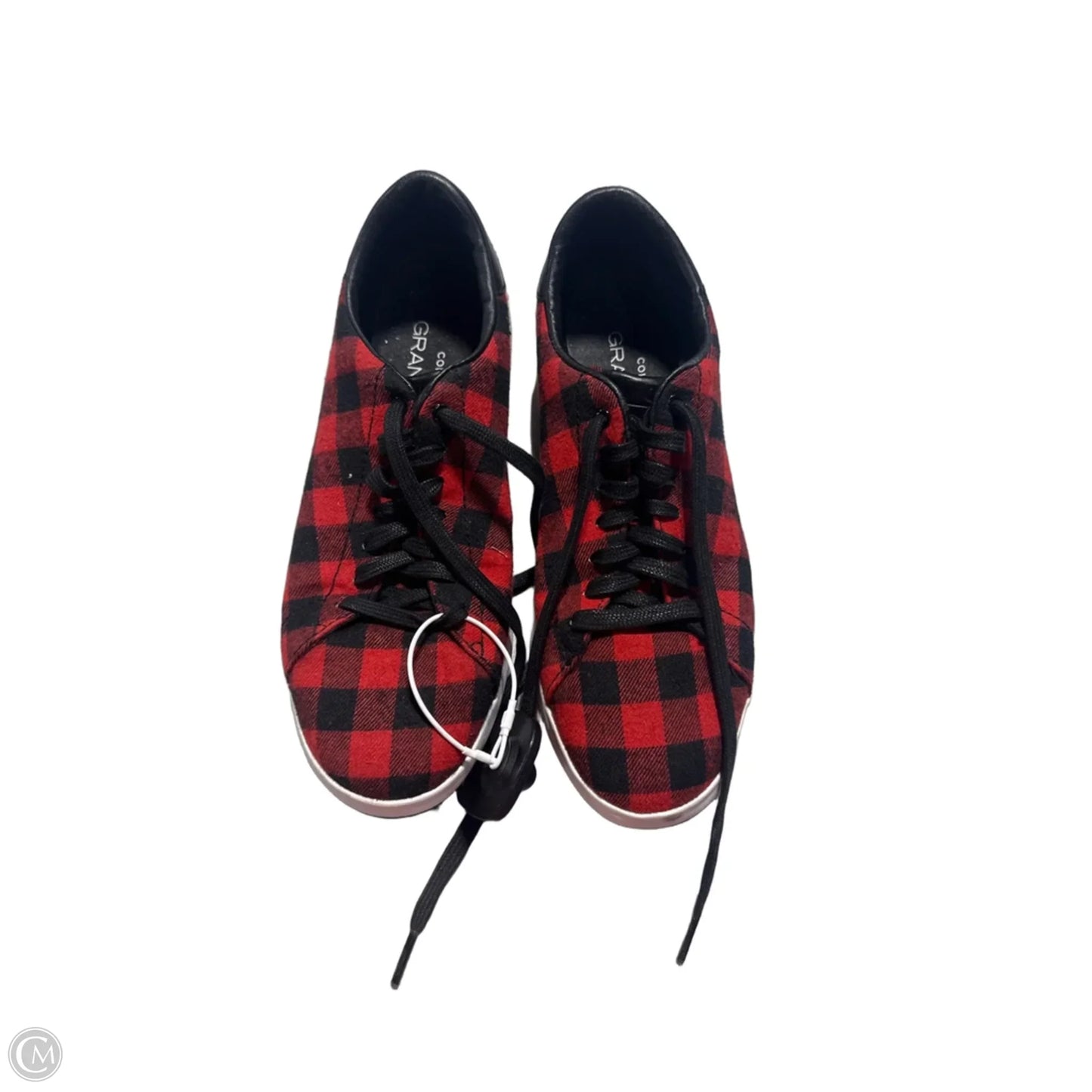 Shoes Flats By Cole-haan In Plaid Pattern, Size: 8