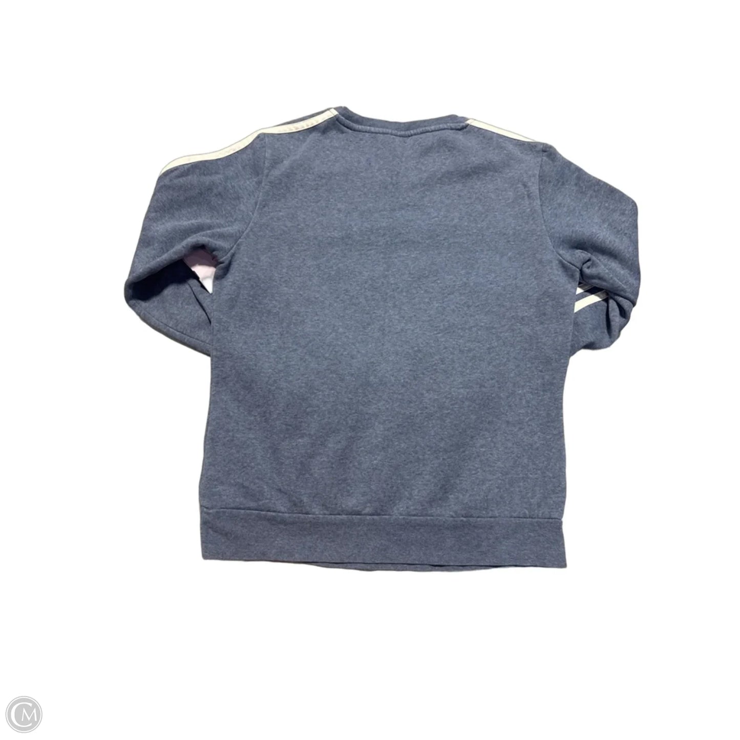Top Long Sleeve By Adidas In Blue, Size: S