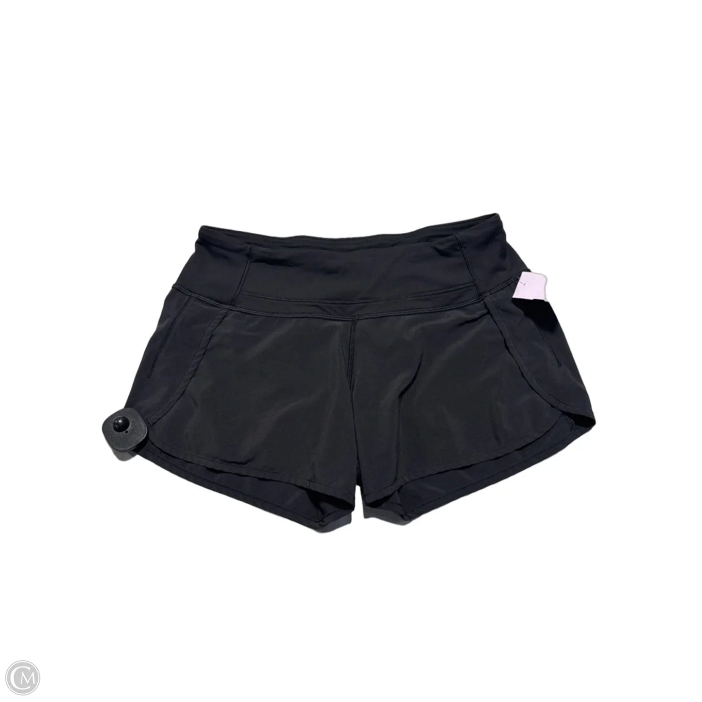 Athletic Shorts By Lululemon In Black, Size: 4