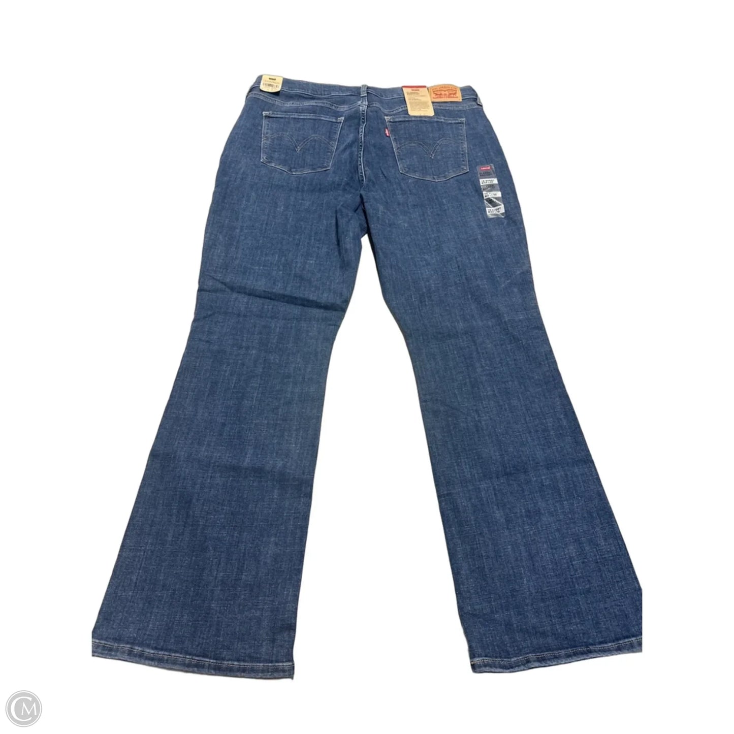 Jeans Boot Cut By Levis In Blue, Size: 16
