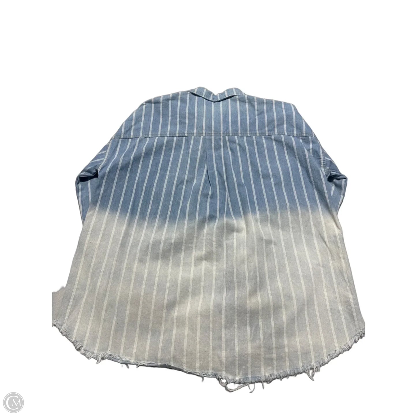 Jacket Denim By White Birch In Blue, Size: L