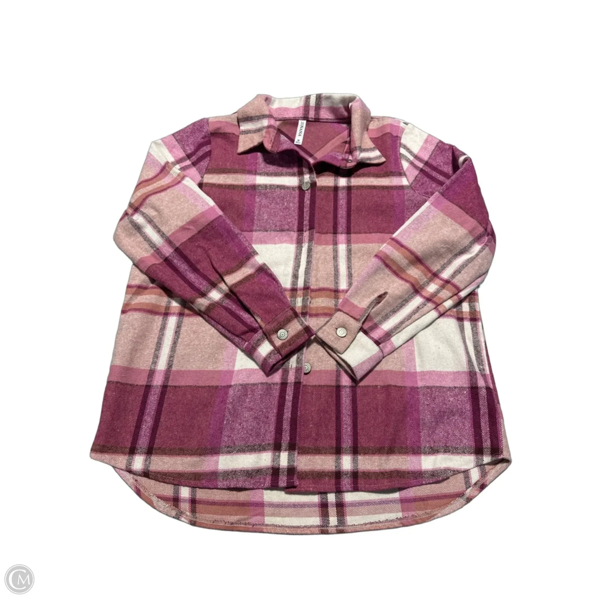 Top Long Sleeve By Zenana In Pink, Size: M