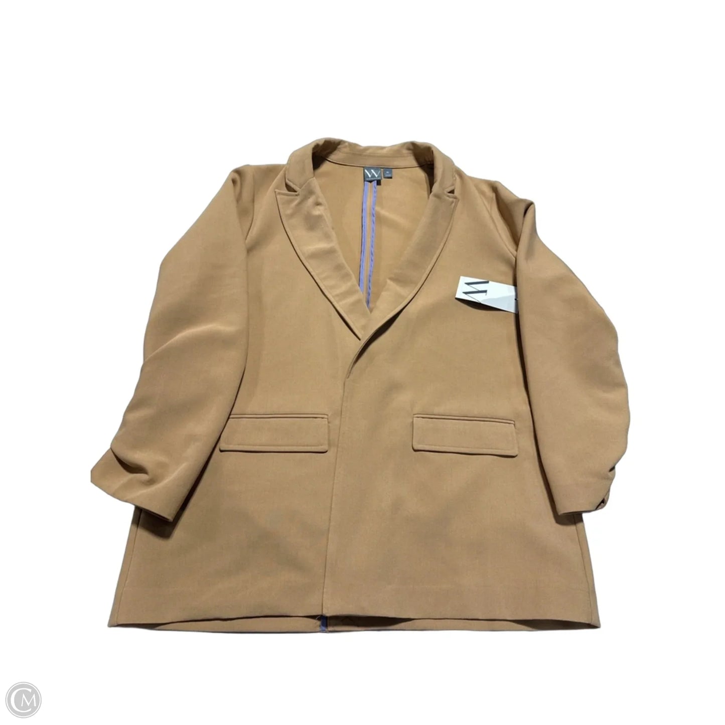 Blazer By Worthington In Beige, Size: Xl