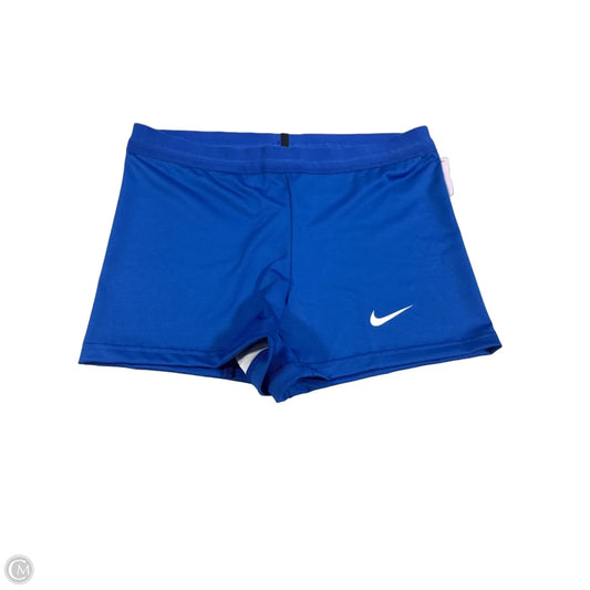 Athletic Shorts By Nike In Blue, Size: L