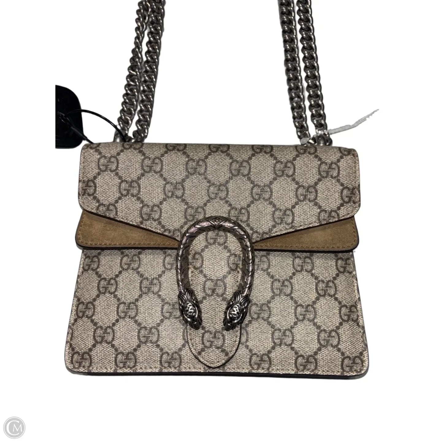 Handbag Luxury Designer Dionysus GG Supreme By Gucci, Size: Small