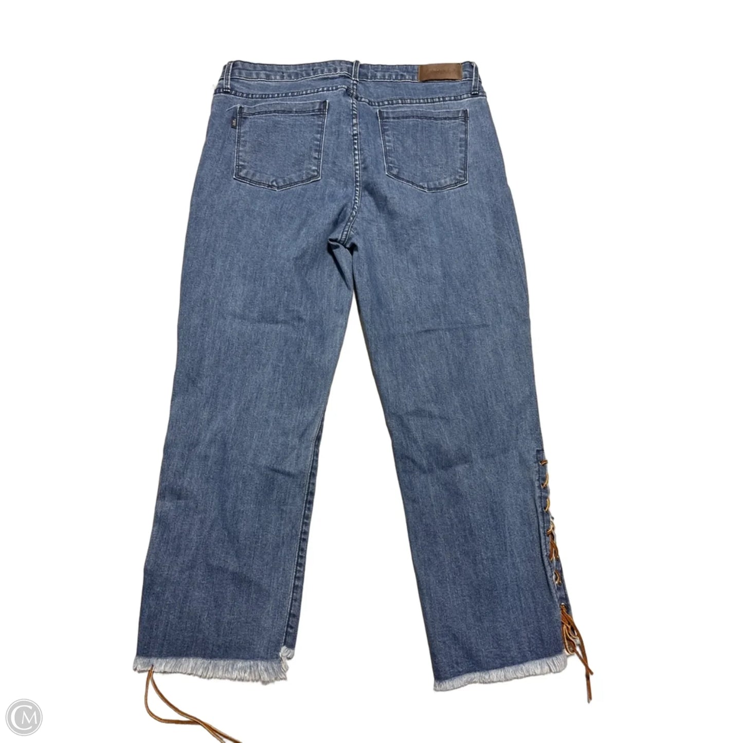 Jeans Straight By Parker In Blue, Size: 14