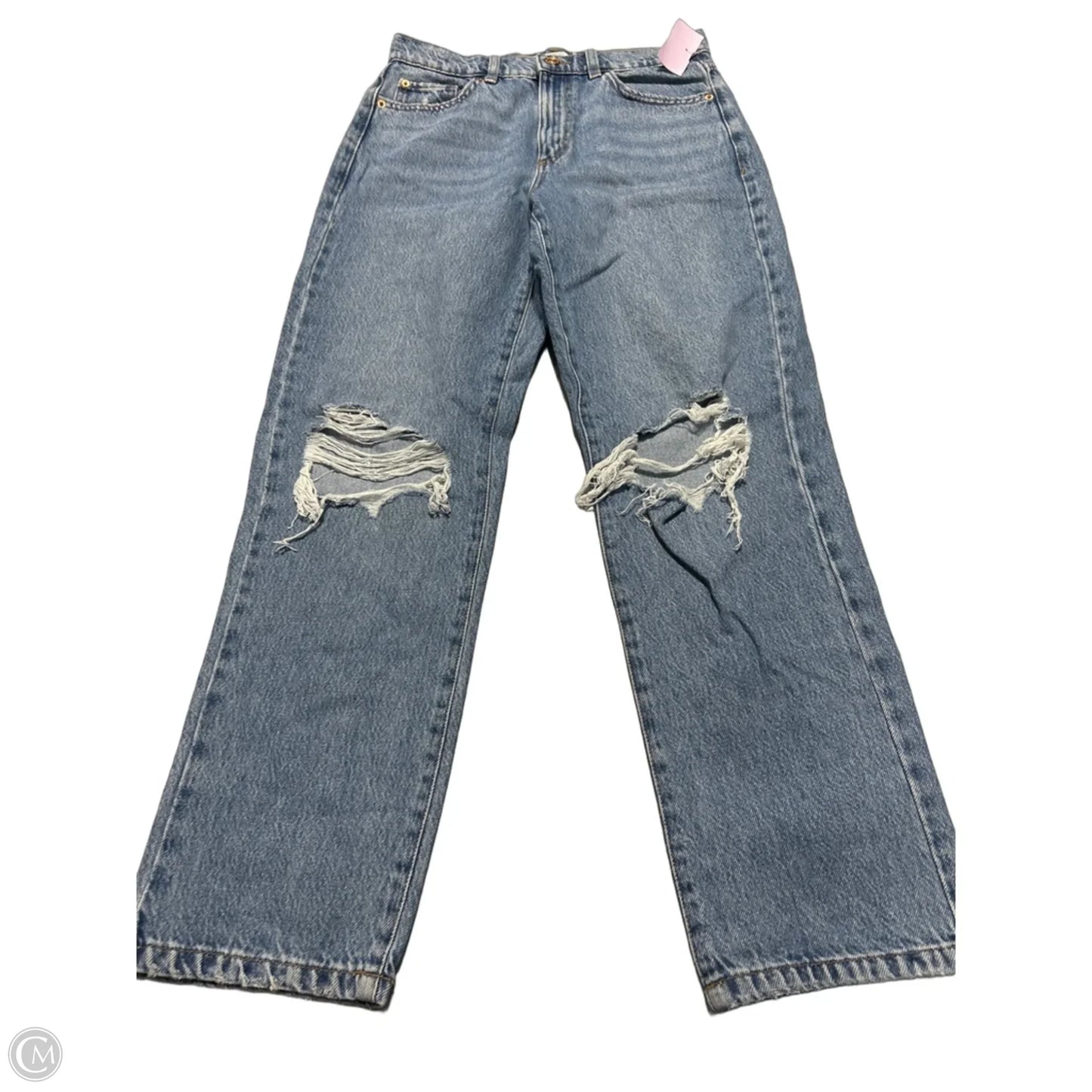Jeans Straight By Garage In Blue, Size: 4