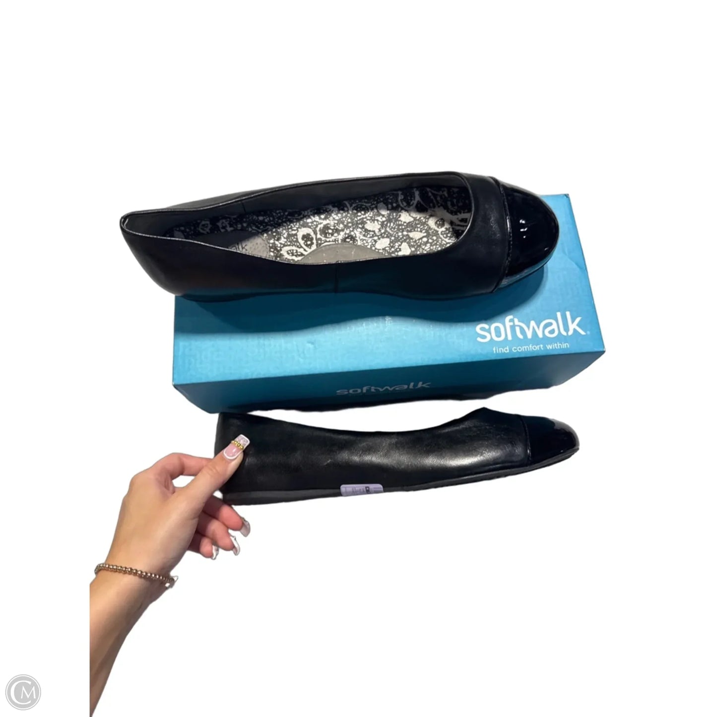 Shoes Flats By Cmc In Black, Size: 12