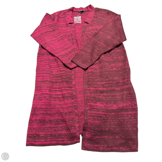 Cardigan By H For Halston In Red, Size: 1x