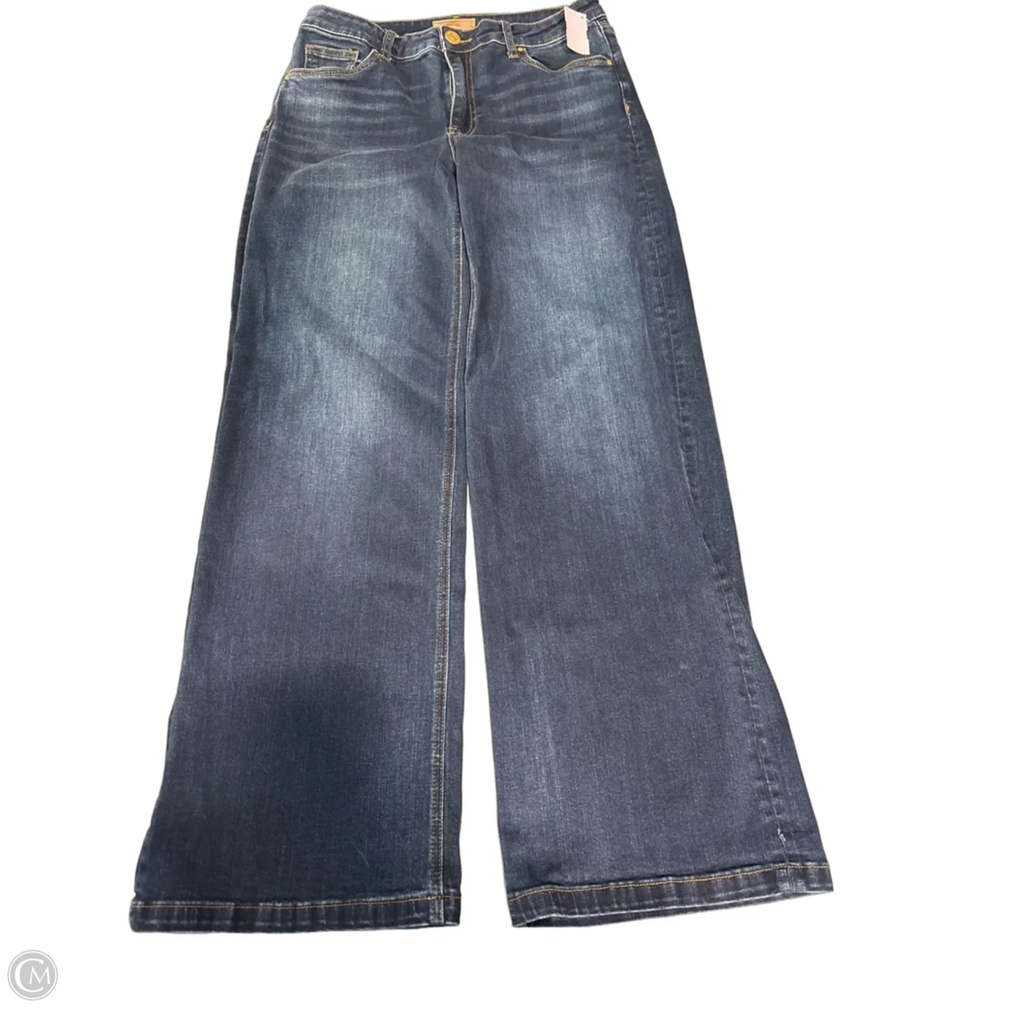 Jeans Wide Leg By Kut In Blue Denim, Size: 6