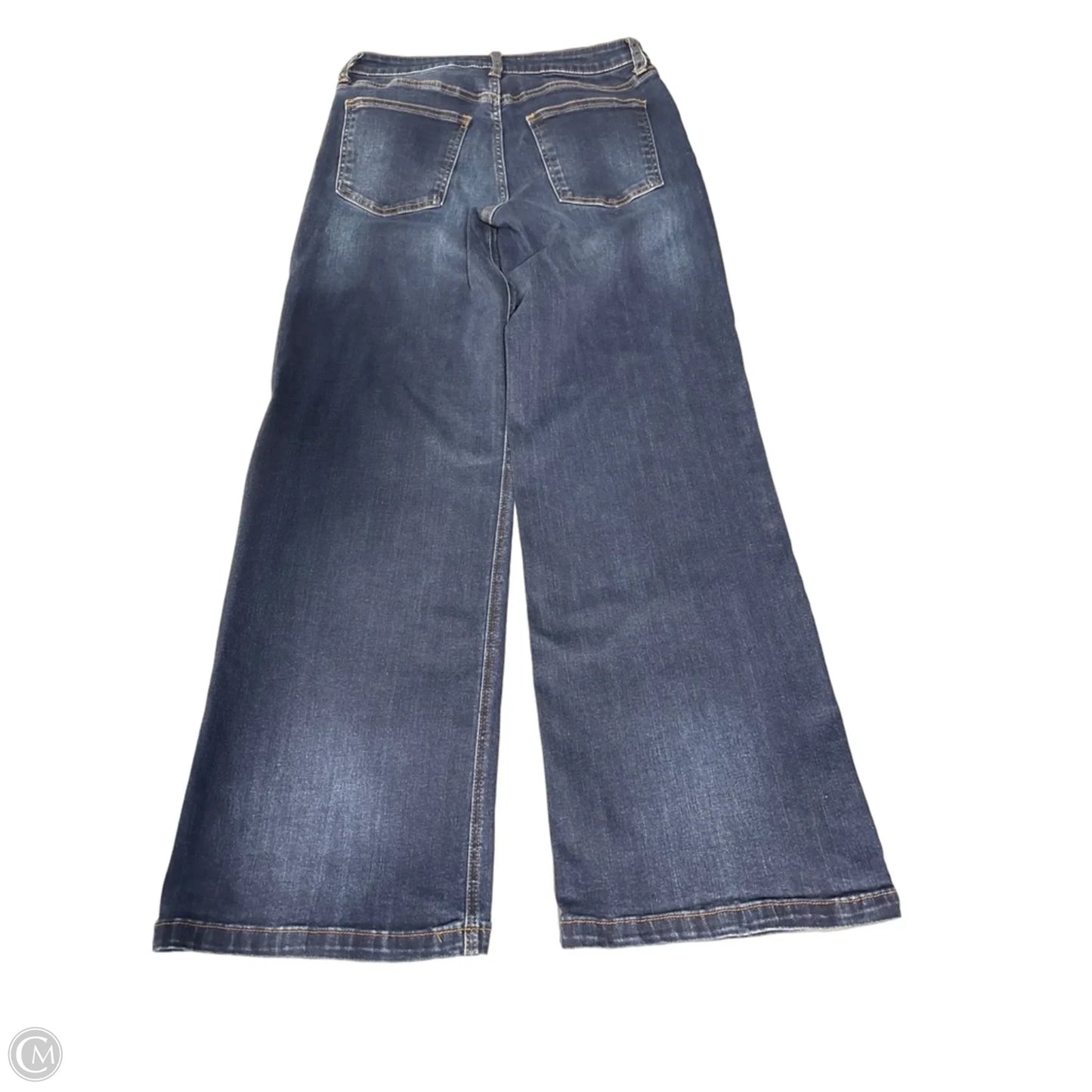 Jeans Wide Leg By Kut In Blue Denim, Size: 6