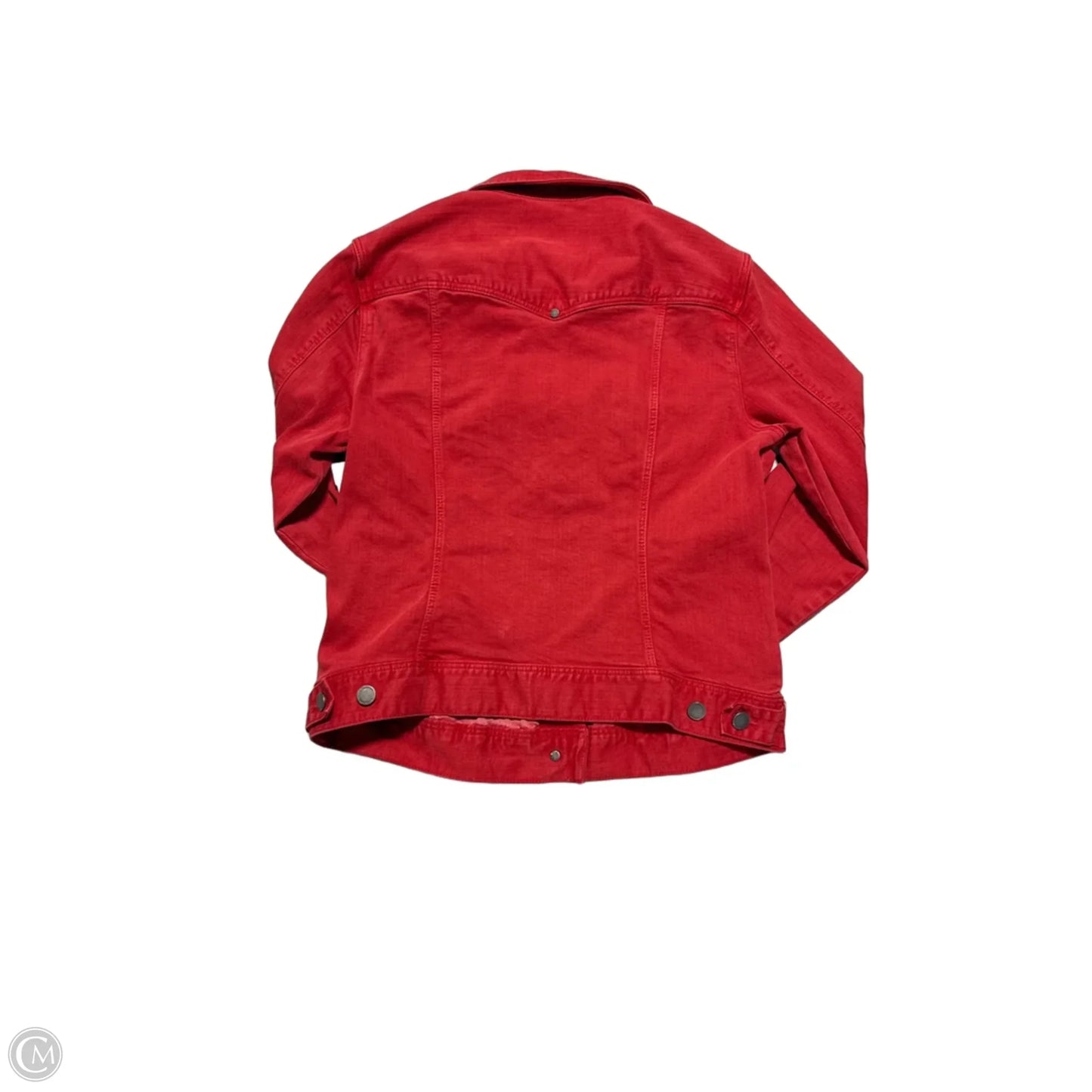 Jacket Denim By Liverpool In Red, Size: M
