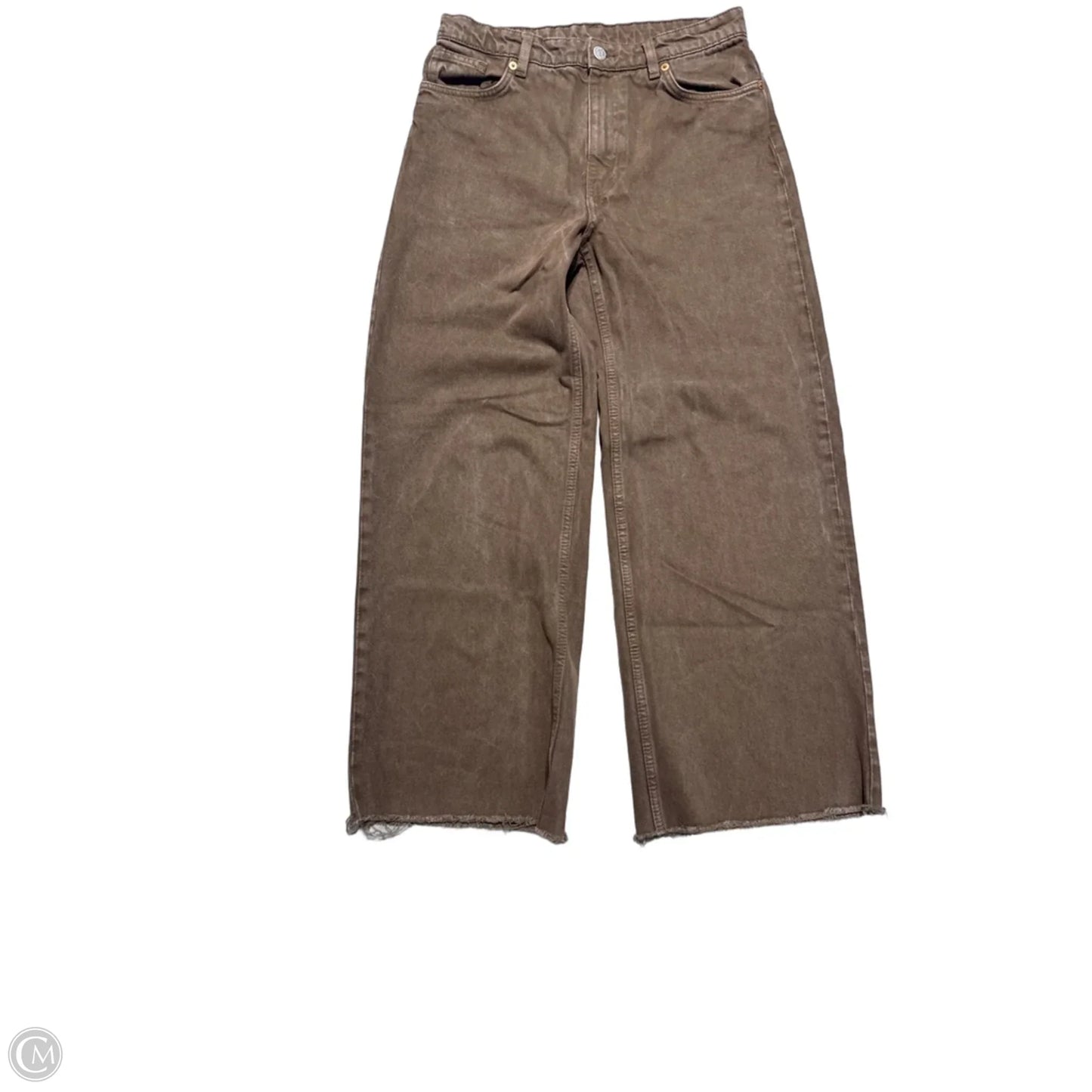 Jeans Boot Cut By Cmc In Brown, Size: 8