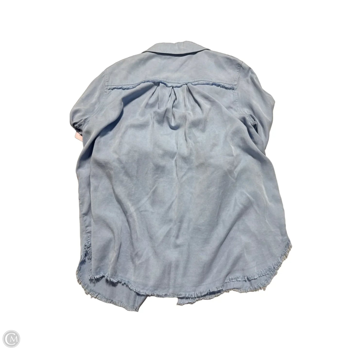Top Long Sleeve By Multiples In Blue, Size: S