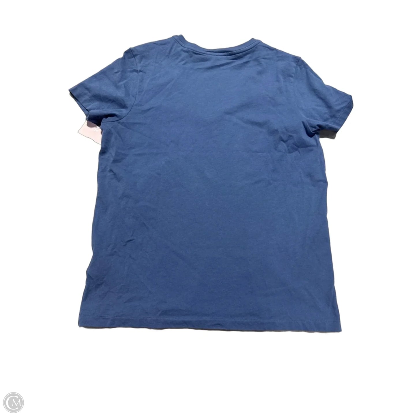 Top Short Sleeve By Ralph Lauren In Blue, Size: L